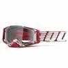 10MAAR30 ARMEGA - Oversized Deep Red - Clear Lens