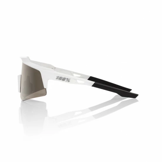 10SOSCRXS6 SPEEDCRAFT XS - Matte White - HiPER Silver Mirror – Image 3