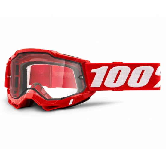 10MAACENMT23 ACCURI 2 ENDURO MTB - Red - Clear Lens