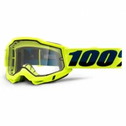 10MAACENMT24 ACCURI 2 ENDURO MTB - Yellow - Clear Lens