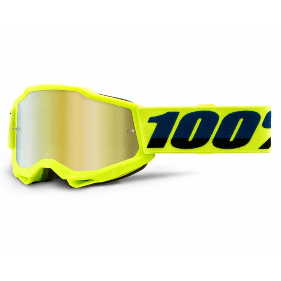 10MAACY210 ACCURI 2 Youth - Fluo Yellow - Mirror Gold Lens