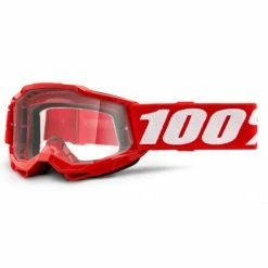 10MAACY21 ACCURI 2 Youth - Red - Clear Lens