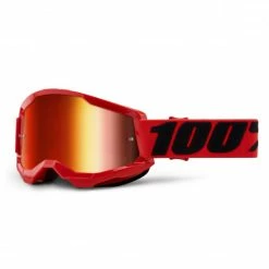 10MASTRA215 STRATA 2 - Red - Mirror Red Lens