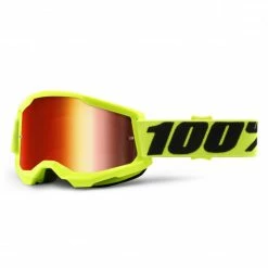 10MASTRA216 STRATA 2 - Yellow - Mirror Red Lens