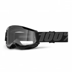 10MASTRY24 STRATA 2 Youth - Black - Clear Lens