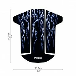 DYSTGBLI Sticker Garde-boue - LIGHTNING (SUR COMMANDE)