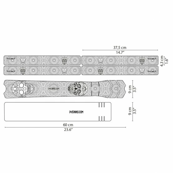 DYSTFDIA Sticker - Dia De Muertos