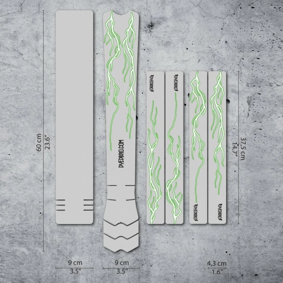 DYSTFECL Sticker - Eclair (SUR COMMANDE)