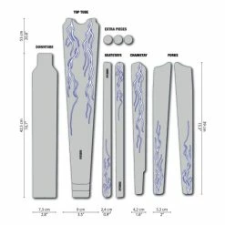 DYSTFGECL Sticker - Eclair Pour Gravel (SUR COMMANDE)
